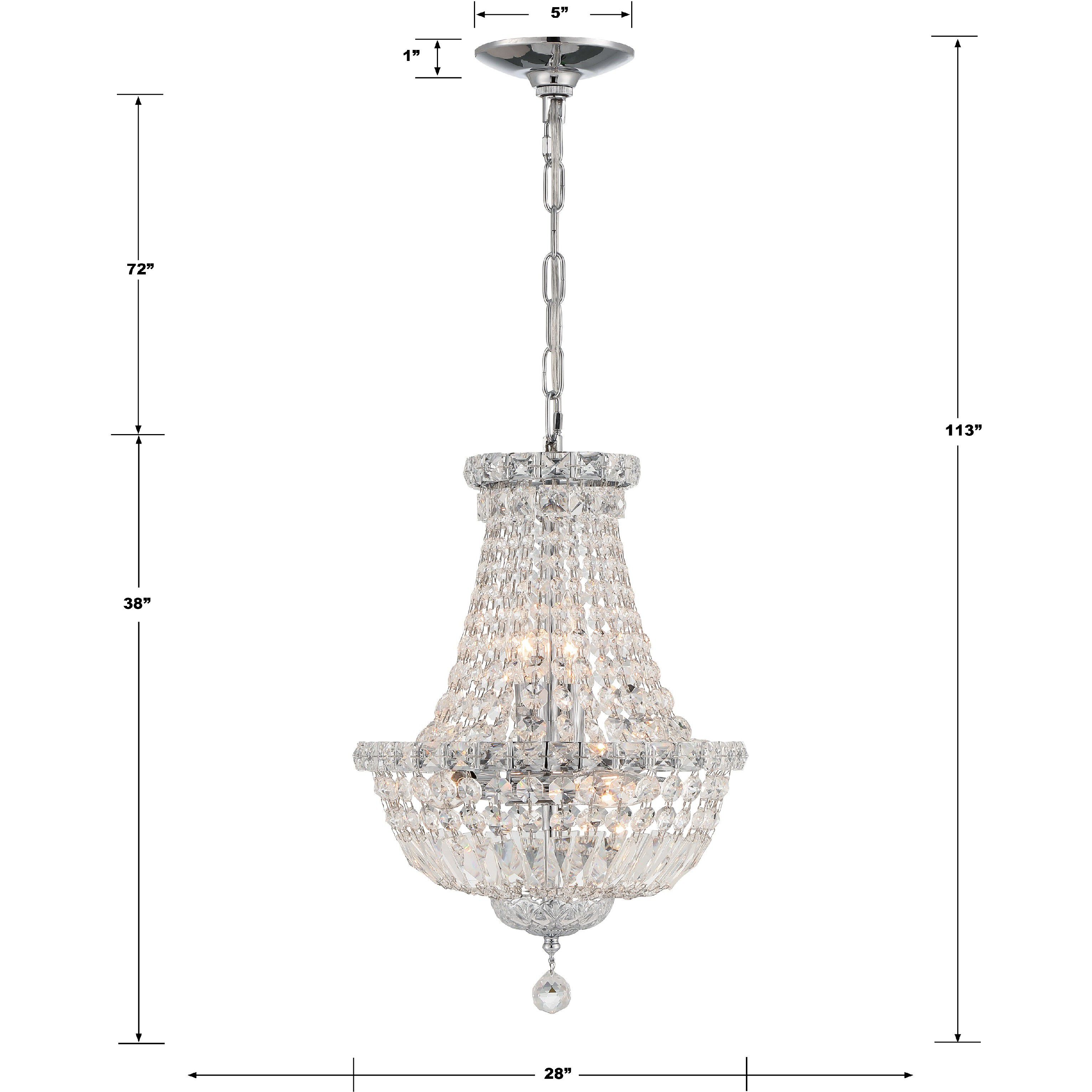 Roslyn 15 Light 28 inch Polished Chrome Chandelier Ceiling Light