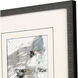 Abstract Collection Blue Framed Art