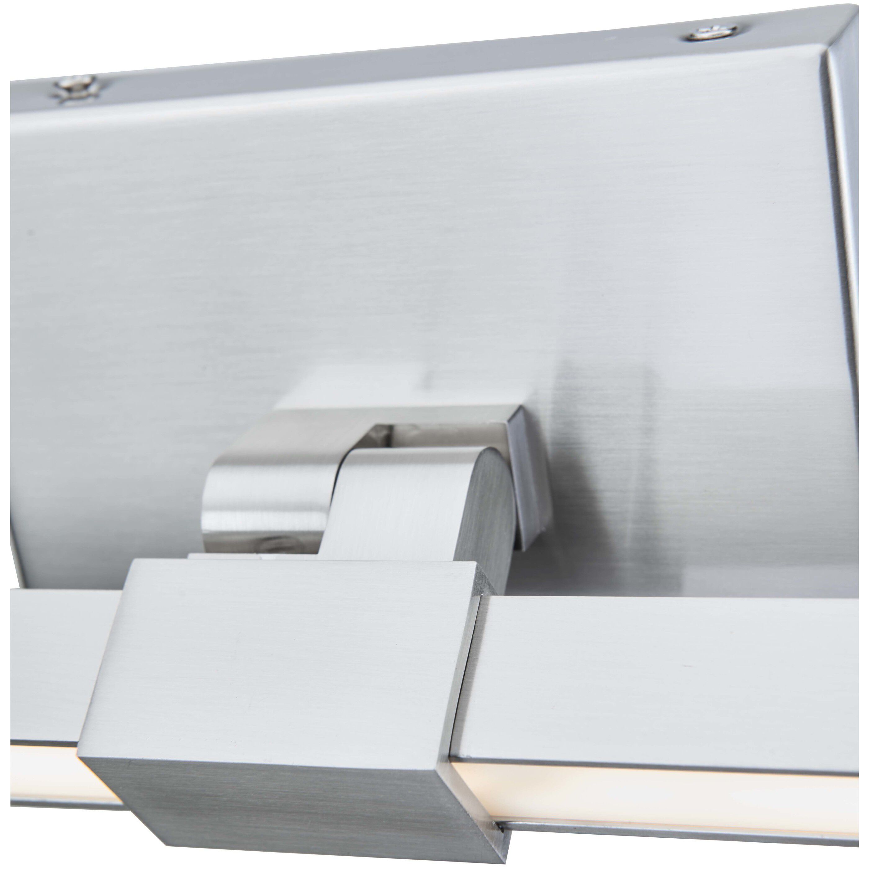 Epee LED 58.1 inch Brushed Nickel Bath Vanity Light Wall Light