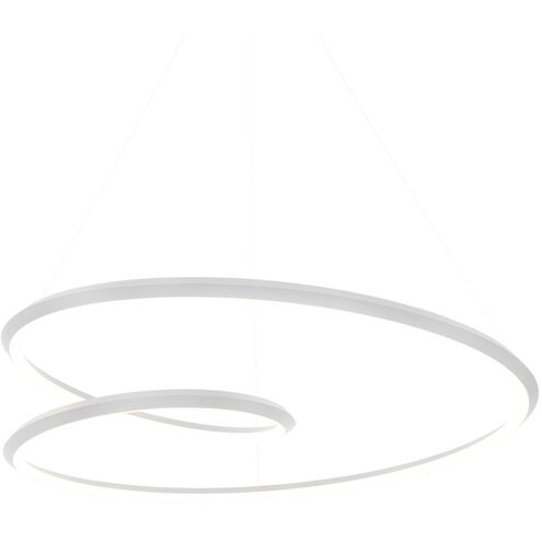 Ampersand LED 39.38 inch White Pendant Ceiling Light