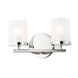 Ryan 2 Light 11 inch Polished Nickel Bath Vanity Wall Light