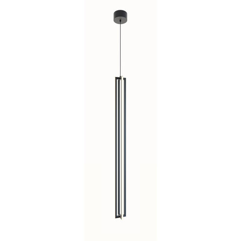 Cass LED 4 inch Black Pendant Ceiling Light
