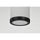 Roselle 3.75 inch Matte Black Pendant Ceiling Light