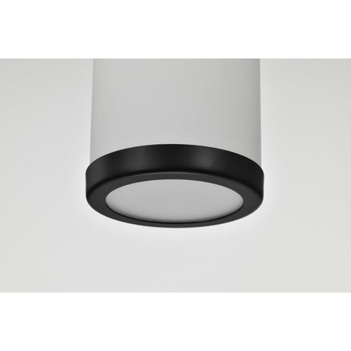 Roselle 3.75 inch Matte Black Pendant Ceiling Light