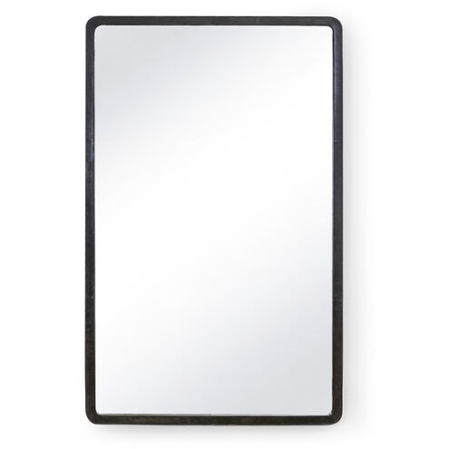 Knox 46 X 28 inch Black Mirror, Rectangle