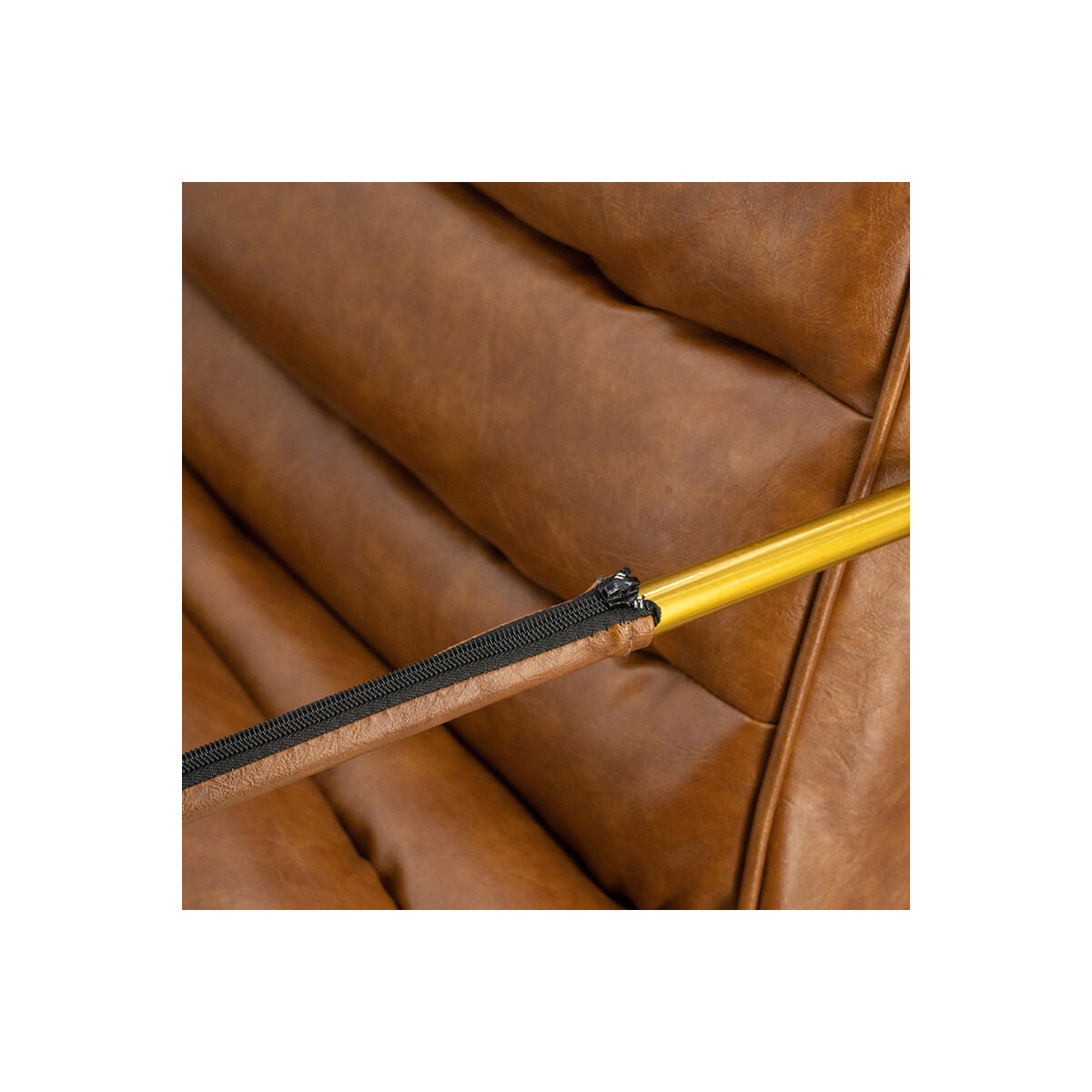 Anita Black and Gold Chair