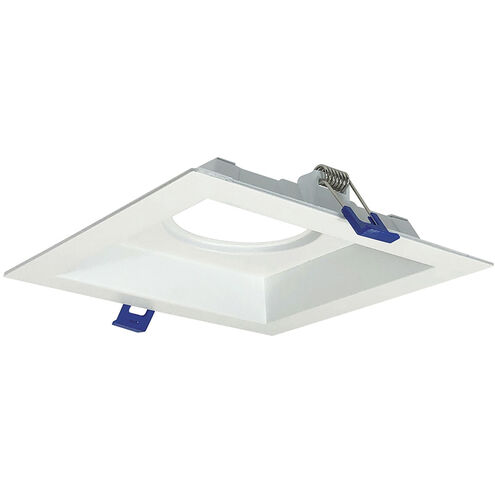 Iolite MLS Matte Powder White Recessed Plate