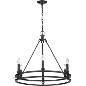 Dennison 6 Light 27.25 inch Chandelier