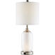 Garton 22.25 inch 60 watt Nickel Table Lamp Portable Light