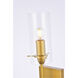 Elsreth 1 Light 5 inch Brass Bath Sconce Wall Light