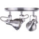Madison 3 Light Brushed Nickel Track Ceiling Light
