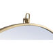 Eternity 32 X 32 inch Brass Wall Mirror