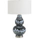 Leah Navy Blue Table Lamp Portable Light