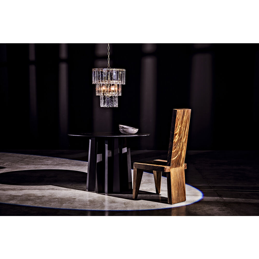 Bruna 4 Light 17.5 inch Antique Brass Chandelier Ceiling Light, Small