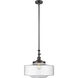 Franklin Restoration Bridgeton 1 Light 16 inch Oil Rubbed Bronze Mini Pendant Ceiling Light in Incandescent, Clear