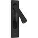 Keta 2.64 inch Matte Black Interior Reading Light Wall Light