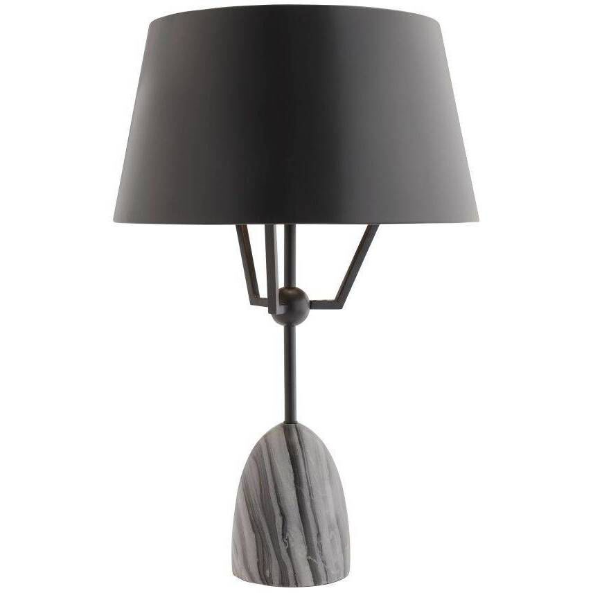 Hodgins 27.5 inch 150.00 watt Galaxy Marble and Bronze Lamp Portable Light