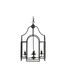 Malin 4 Light 17.3 inch Black Pendant Ceiling Light