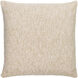 Saanvi 22 X 22 inch Light Beige/Cream Accent Pillow
