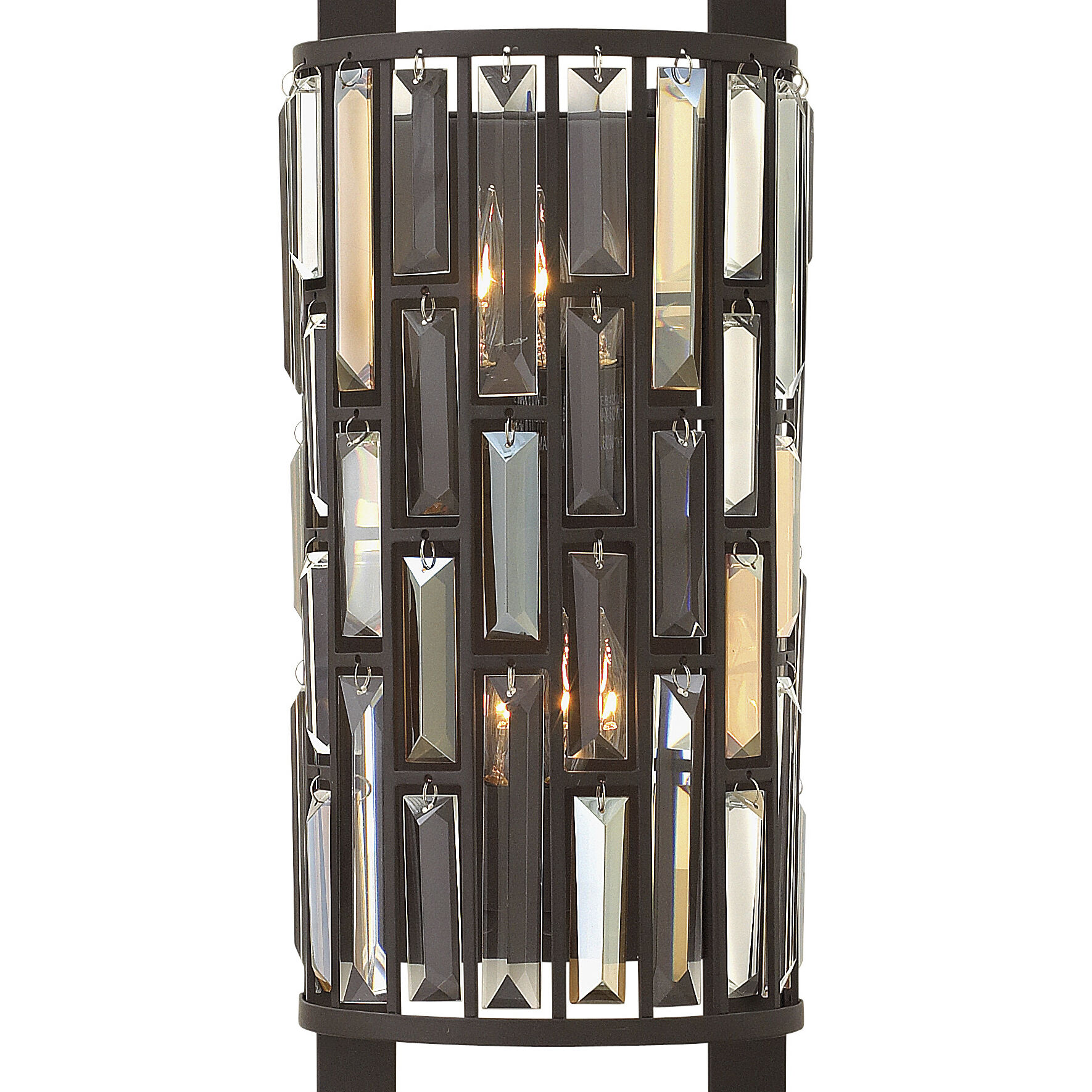 Gemma LED 8 inch Vintage Bronze Sconce Wall Light