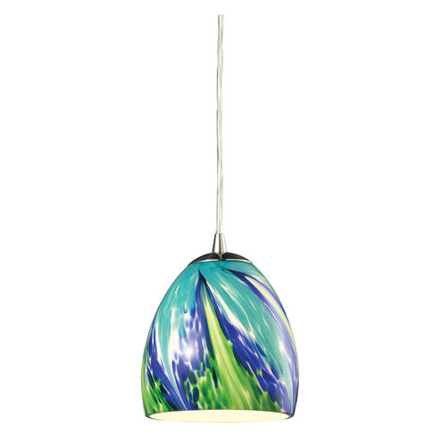 Lewes 1 Light 6 inch Satin Nickel Multi Pendant Ceiling Light, Configurable