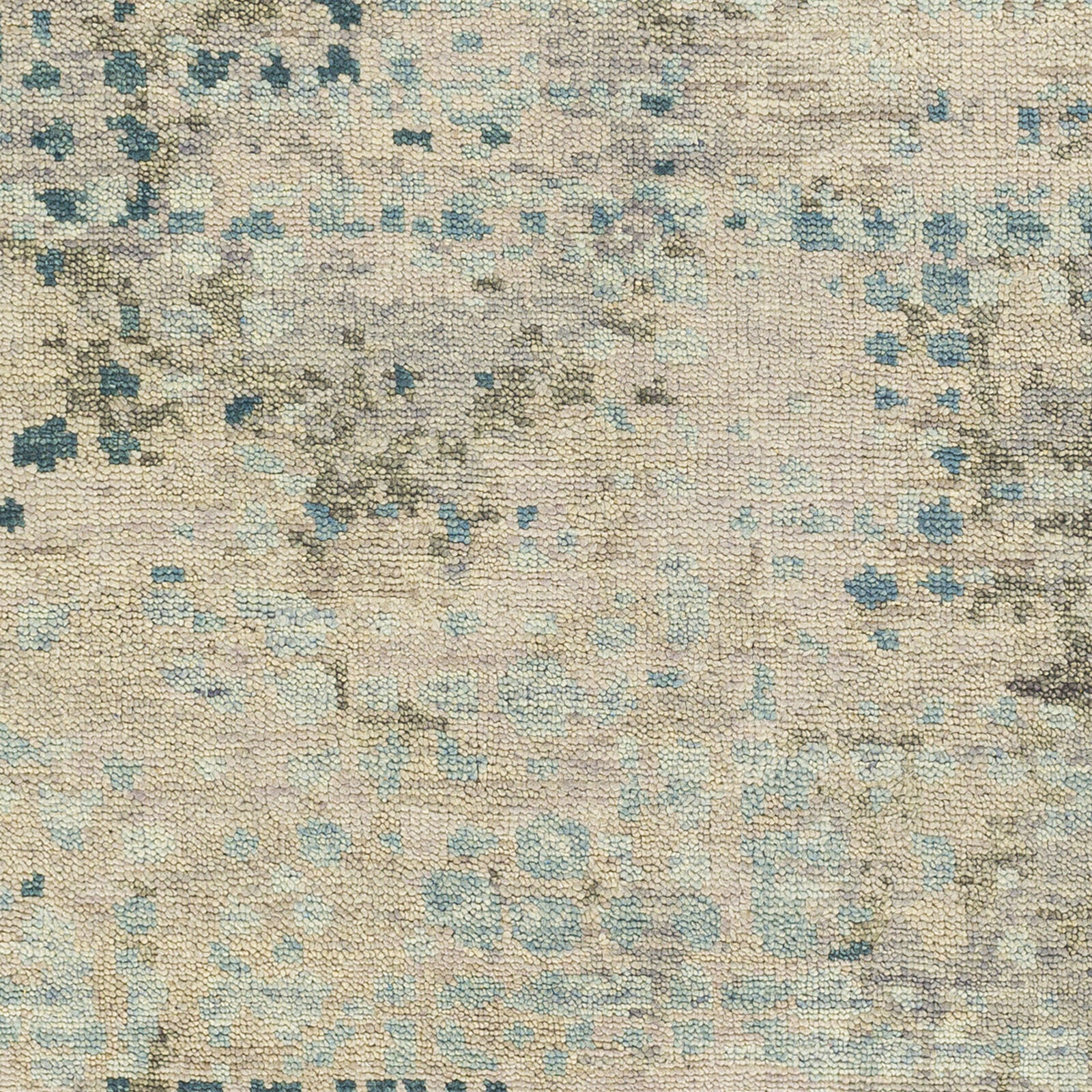 Biscayne 108 X 72 inch Deep Teal Rug in 6 X 9, Rectangle