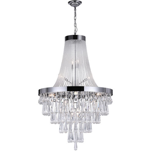 Vast 17 Light 32 inch Chrome Down Chandelier Ceiling Light