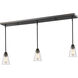 Annora 3 Light 47.5 inch Olde Bronze Linear Chandelier Ceiling Light
