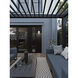 Dakota LED 7 inch White Outdoor Sconce in 8 in