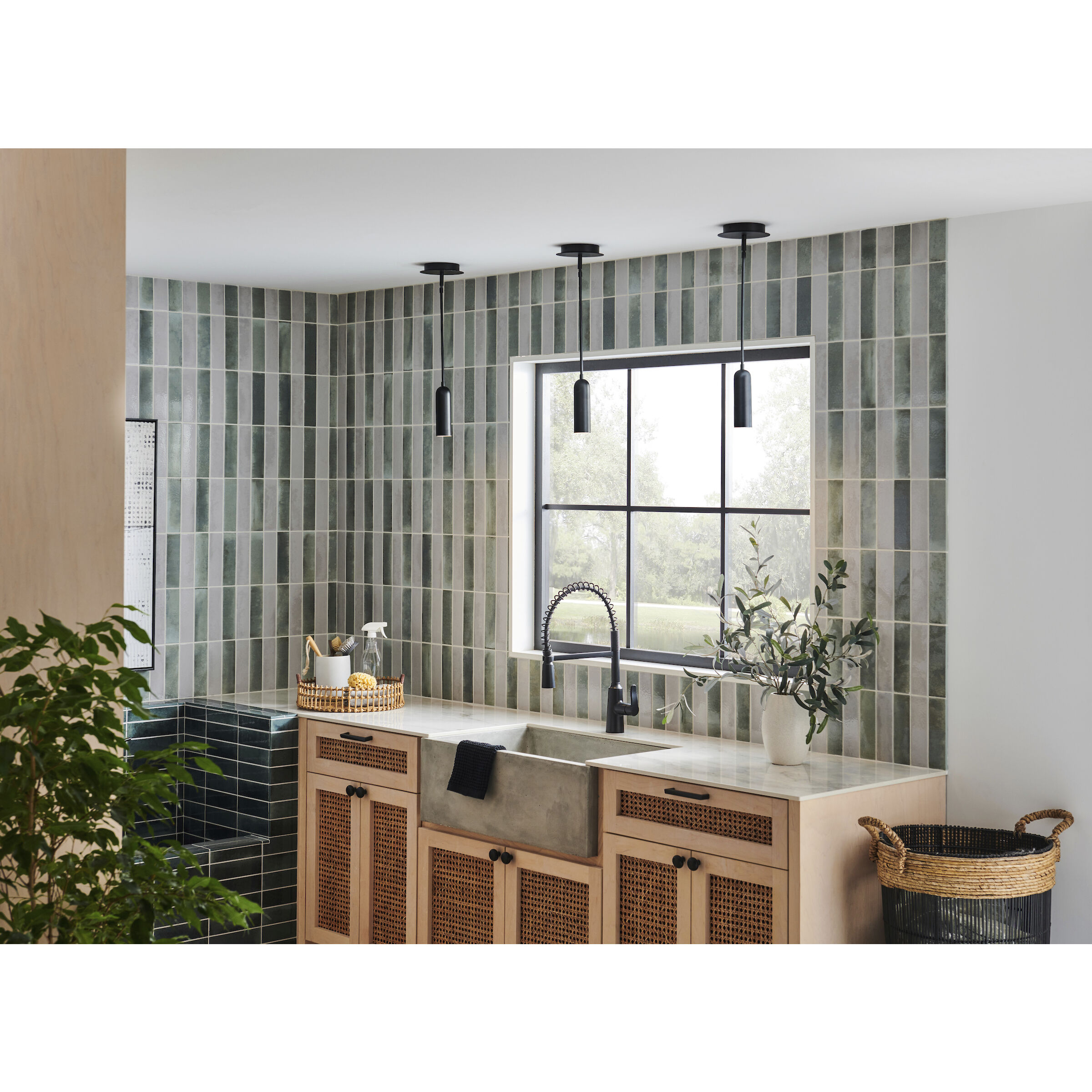 Dax LED 2 inch Black Indoor Pendant Ceiling Light