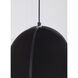 Sean Lavin Paravo 1 Light 15.1 inch Gloss Black/Matte Black Pendant Ceiling Light in Incandescent