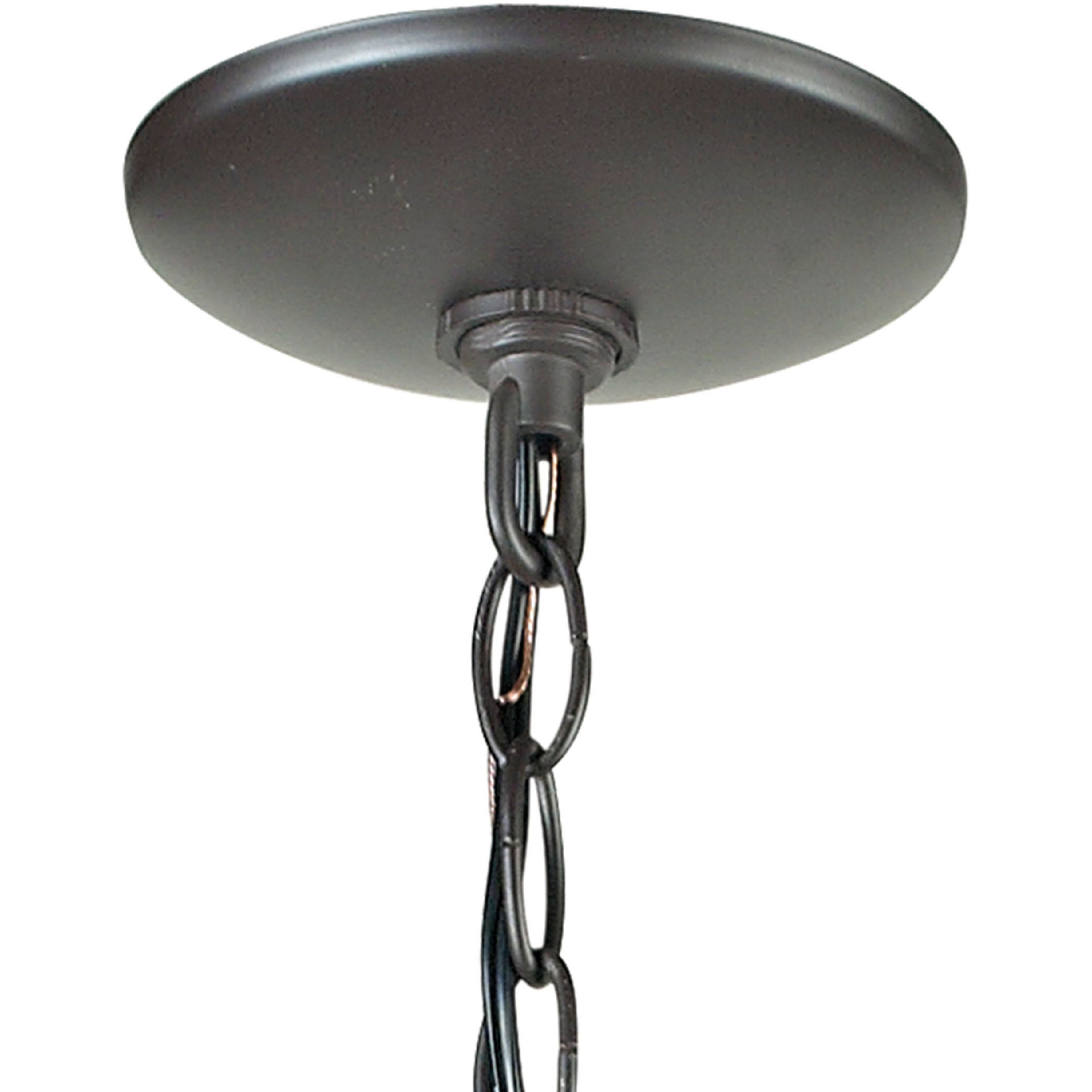 Moravian Star 1 Light 12 inch Oil Rubbed Bronze Mini Pendant Ceiling Light