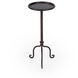 Alma Metal 28 X 12 inch Metalworks Accent Table, Pedestal