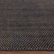 Ganges 130 X 94 inch Black Rug in 8 x 11