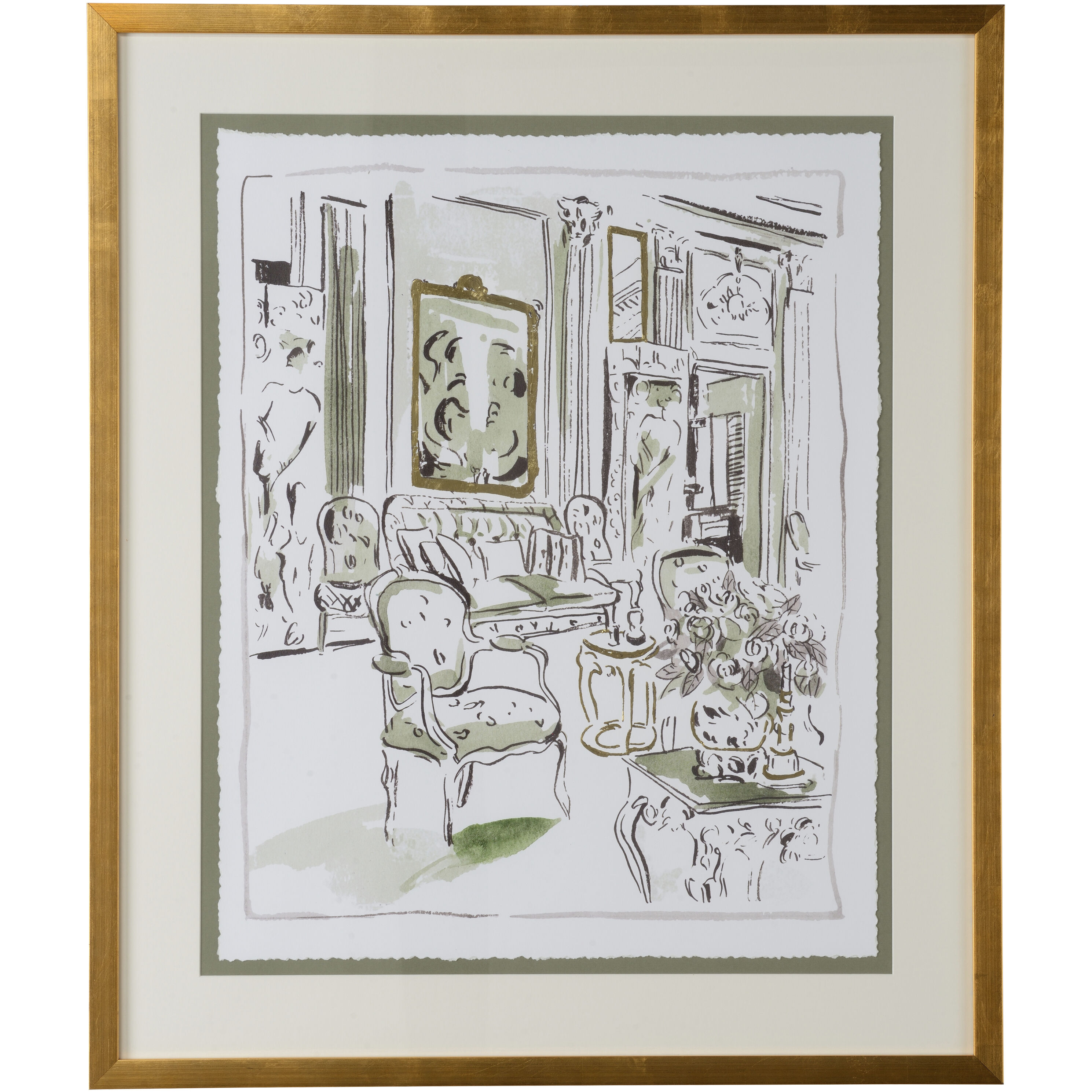 The Vintage Room IV 38.75 X 32.75 inch Print