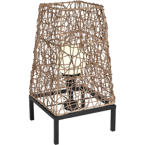 Imus 27 inch 7 watt Natural with Black Outdoor Table Lamp