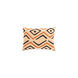 Nairobi 19 X 13 inch Beige and Burnt Orange Lumbar Pillow