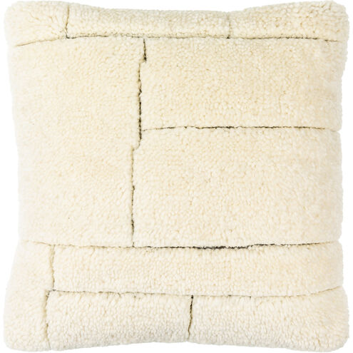 Jakob 22 inch Cream Pillow Kit