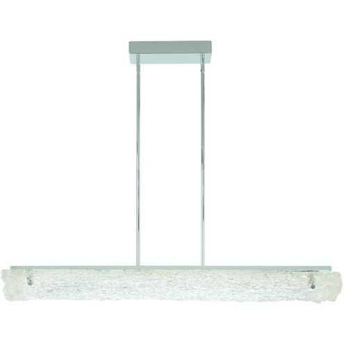 Forest Ice LED 40 inch Chrome Island Light Ceiling Light