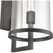 Hopkins 1 Light 20.5 inch Charcoal Outdoor Wall Sconce