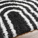 Urban Shag 114 X 79 inch Black Rug, Rectangle