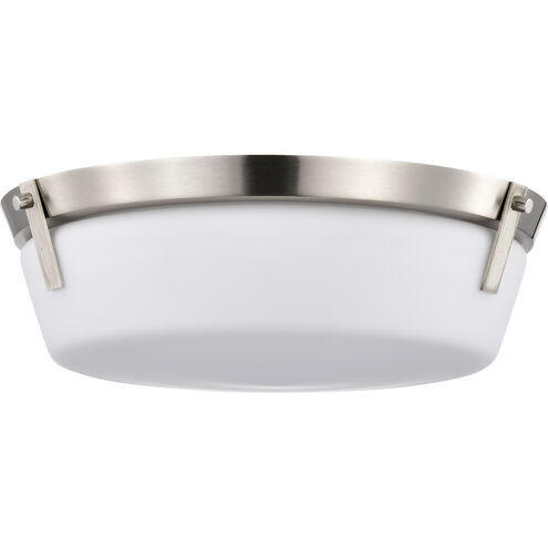 Rowen 3 Light 14.63 inch Brushed Nickel Flush Mount Ceiling Light