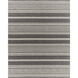 Romano 36 X 24 inch Dark Grey / Grey / Ash / Metallic - Silver / Sage / Light Silver Handmade Rug in 2 x 3