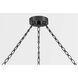 Rosendale LED 42 inch Old Bronze Chandelier Ceiling Light, Medium