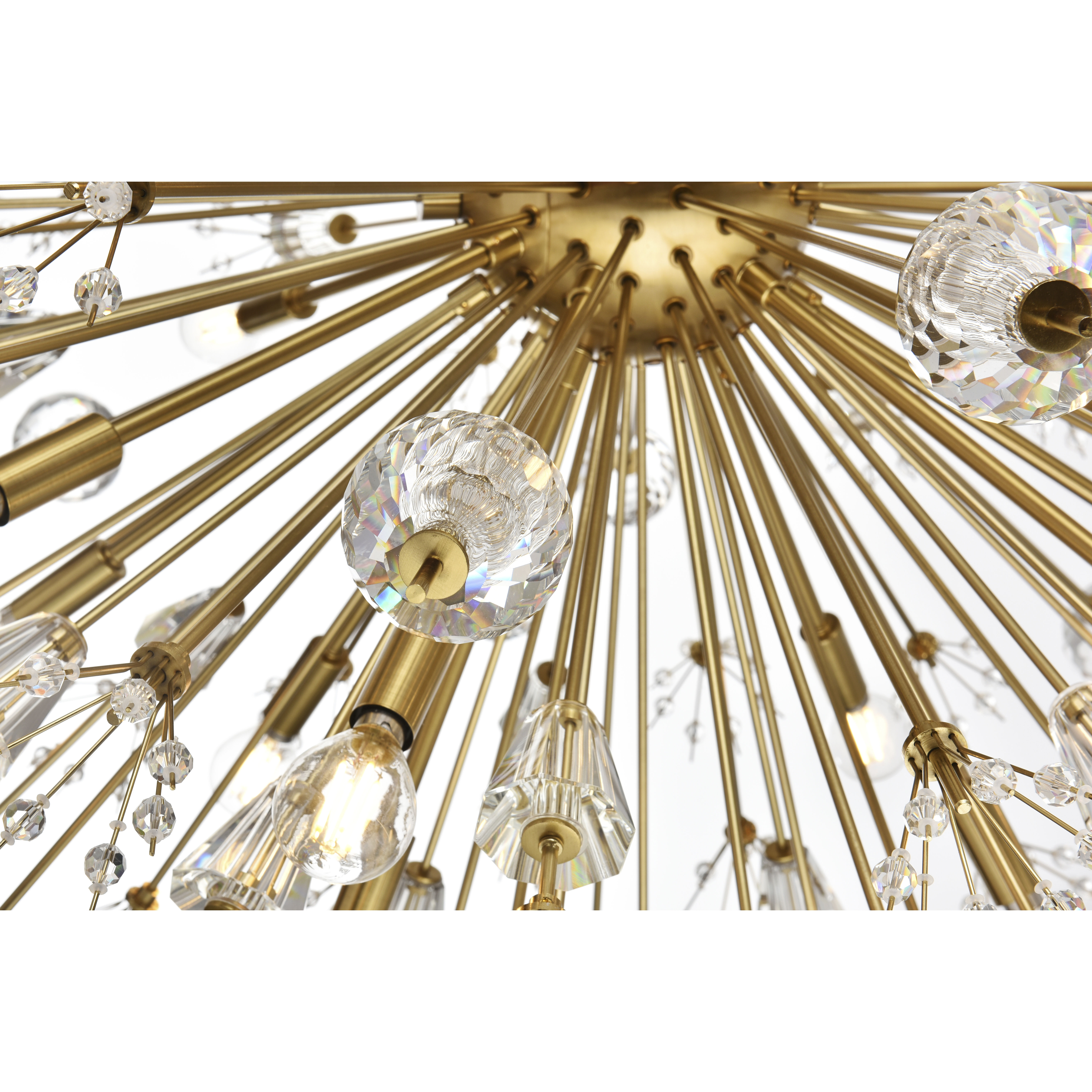 Vera 24 Light 38 inch Gold Pendant Ceiling Light