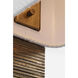 Anne-Marie Barton Fumar 34 inch 8.00 watt Ridged Tombac Statement Table Lamp Portable Light