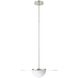 Solstice LED 22 inch Polished Nickel Convertible Pendant Ceiling Light