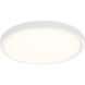 Lotus LED 7.09 inch White Recessed Flush Mount Ceiling Light