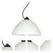Tessa 1 Light Black Cord Pendant Ceiling Light