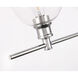 Collier 4 Light 38 inch Chrome Wall sconce Wall Light